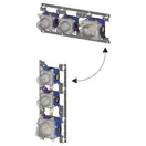 Термостат для душа/ванны Paffoni Modular Box (цвет - хром), в комплекте со скрытой частью (MDE018CR+MDBOX018)