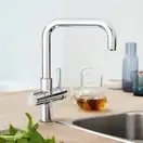 Cмеситель для кухни Grohe Red Duo (цвет - хром) (30145000) фото 2 Aquada.com.ua