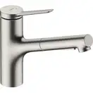 Hansgrohe Zesis M33 Смеситель кухонный, сталь (74803800)
