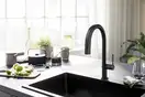 Hansgrohe Aqittura M91 Смеситель для кухни, черный матовый (76803670)
