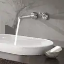 Змішувач для раковини на два отвори Grohe Eurodisc Joy M-size (19968000)