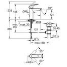 Grohe Eurosmart New Смеситель для раковины M, хром (23322003)