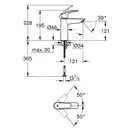 Grohe Eurosmart New Смеситель для раковины, хром (23324003)