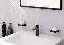 HANSGROHE Logis 100 Смеситель для раковины, черный матовый (71107670)