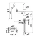 Nobili VE Смеситель для умывальника, хром (VE125118/2CR)