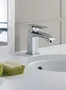 Смеситель для раковины Paffoni Level (цвет - хром), без донного клапана (LES071CR)