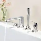 GROHE Смеситель на борт ванны Eurostyle (цвет - хром) (23048002) фото 2 Aquada.com.ua