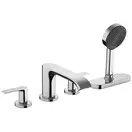 Змішувач на борт ванни Hansgrohe Vivenis з sBox на 4 отвори, хром (75444000)