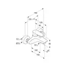 Kludi Pure&solid Змішувач для ванни та душу, хром (346810575)