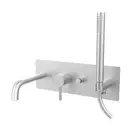 Paffoni Light Смеситель для ванны, сталь (LIG001ST)