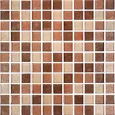 Мозаїка GM 8007 C3 Brown Dark-Brown Gold-Brown Brocade 300x300x8 Котто Кераміка (GM 825007)