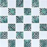 KOTTO Мозаїка скляна GMP 0848024 СC print 24/ral 7047 300x300 (кубик 4,8х4,8) Кераміка Лео УКРАЇНА