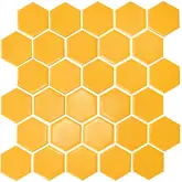 КОТТО КЕРАМІКА Мозаїка HEXAGON H 6025 Dark Yellow 295х295х9 Кераміка Лео УКРАЇНА