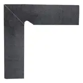 Цоколь лівий Bazalto Grafit 2х-елементний 81x300x11 Paradyz (Z---081X300-1-BAZA.GTLE-C)