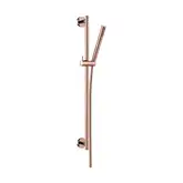 Душовий гарнітур Paffoni Light LIFE на штанзі з ручним душем, шлангом 1500 мм, Brushed Copper (ZSAL135RMSP)