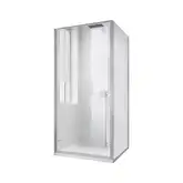 Koer SR SC08 Душова кабіна, прозоре скло, хром (KR5371)