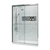 Koer SR SD03 Двері в нішу, прозоре скло Easy Clean, хром (KR5385)