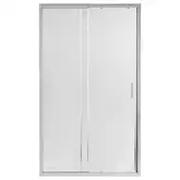 Qtap Taurus Душові двері в нішу 120-130x185 см, хром (TAUCRM201213C6)