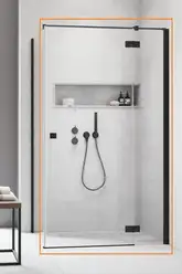 Душові двері Essenza New Black KDJ 80 праві, RADAWAY (385043-54-01R)