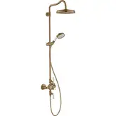Душова система Axor Classic 240 1jet з термостатом, brushed bronze (16572140)