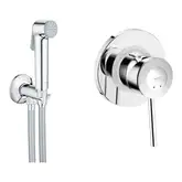Grohe BauClassic Гігієнічний душ з прихованим змішувачем, хром (UA2904800S)