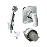 Комплект гігієнічного душа Hansgrohe Logis E (71604000, 13620180, 32129000, 26457000), хром (20200010)