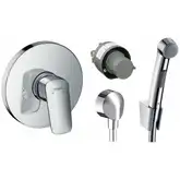 Гігієнічний душ Hansgrohe Logis з душовою лійкою, хром (3B111219)