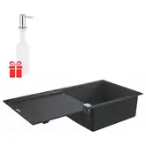 Набор Grohe мойка кухонная K500 31645AP0 + дозатор для моющего средства Contemporary 40536000 (31645AP040536000)