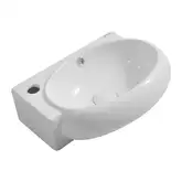 Mixxus Premium DIVERSE-1201-R Раковина, біла (MP6506)
