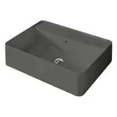 Nic-Design Умивальник на стільницю із переливом Nic Design Semplice 60х45х16 см, Argilla матовий N/F (001384052 NF)