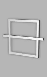 Genesis Aqua Полотенцесушитель Genesis-Aqua One 53x53 см, белый (47011)