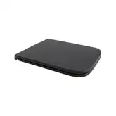Сидіння-кришка для унітазу Mixxus Premium SEAT COVER QUADRO-2001 BLACK з мікроліфтом 427х344х39mm ( (MP6616)