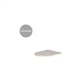 Кришка для унітазу Nic Design Pin плавне опускання, cemento matt (005712047)