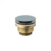 Донний клапан Nic Design, brushed bronze/cemento matt (007718047)