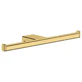 Тримач туалетного паперу Hansgrohe AddStoris подвійний, Polished Gold Optic (41748990)