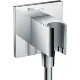 Шланговое під'єднання Axor Fixfit Porter Square з власником, хром (36734000)