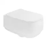 Унитаз подвесной Goclean® (безободковый) Flaminia Flag с сиденьем Soft Close, цвет - Latte opaco (матовый) FG118G+FGCW03 Latte