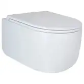 MIXXUS PREMIUM TOPPER-0302-T3 Унітаз підвісний, білий (MP6599)