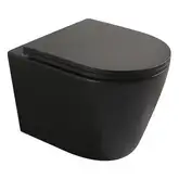 Унітаз підвісний Mixxus Premium BEVEL-0304-T1 BLACK 480x360x360mm сист. змиву TORNADO 1.0 (MP6677)
