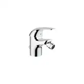Смеситель однорычажный для биде Grohe Euroeco (цвет - хром) с донным клапаном (32737000)