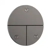 HANSGROHE ShowerSelect S Вентиль на 3, черный матовый (15558340)