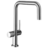 Кухонный смеситель U 220, с запорным вентилем, 1jet Hansgrohe Talis M54 (цвет - сталь) 72807800