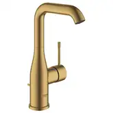 Змішувач для умивальника Grohe Essence New L-Size з донним клапаном, brushed cool sunrise (24174GN1)