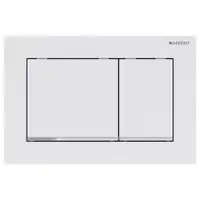 Geberit Omega 30 Клавіша змиву, білий мат/хром (115.080.JT.1)