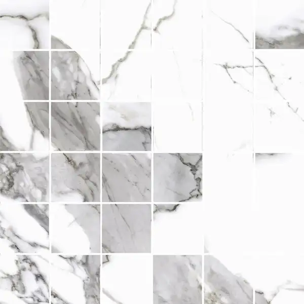 Мозаїка Calacatta White SATYNA 29,7x29,7x0,8 код 9720 Cerrad (5903313319720)