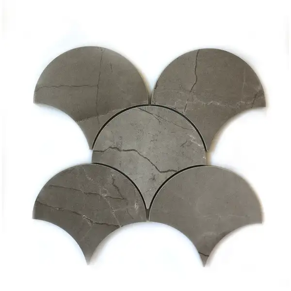 КОТТО КЕРАМІКА Декор Scales CM 3113 SC Grey ( d 147 mm ) УКРАЇНА (CM3113 SC)