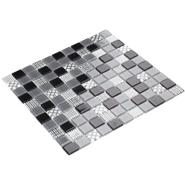 KOTTO Мозаїка GM 4053 C3 Gray M-Gray W-Structure 300x300x4 Котто Кераміка (GM 425053)