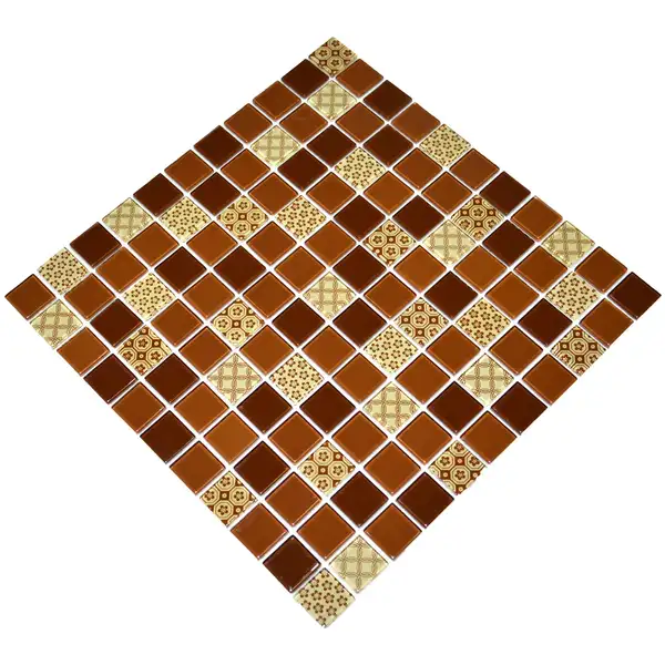 KOTTO Мозаїка GM 4054 C3 Brown D-Brown M-Structure 300x300x4 Котто Кераміка (GM 425054)