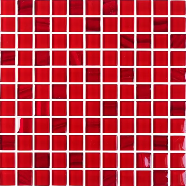 Мозаїка GM 8016 C2 Red Silver S6-Cherry 300x300x8 Котто Кераміка (GM 825016)
