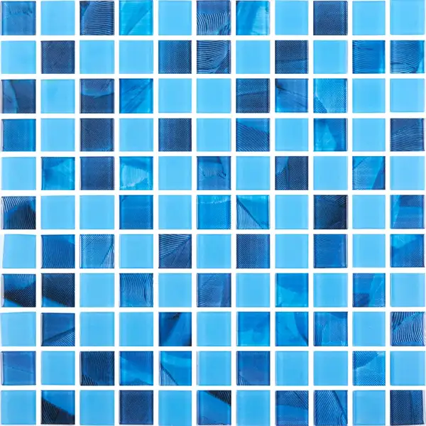 KOTTO Мозаїка GMP 0425017 С2 Print 19-Blue D MATT 300x300x4 Котто Кераміка